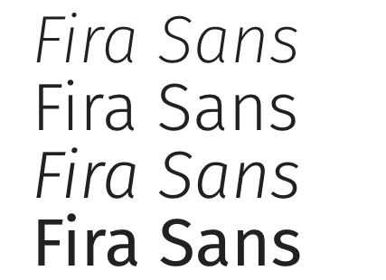 Fira Sans Sample