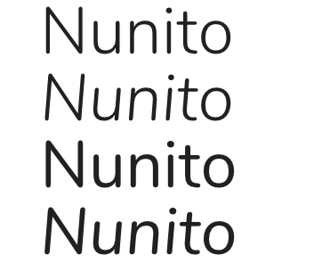Nunito Sample
